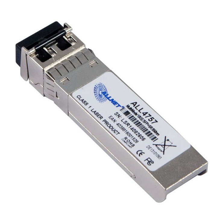 ALLNET ALL4757 - SFP+-Transceiver-Modul - 10GbE - 10GBase-SR - bis zu 500 m - 850 nm Produktbild 3