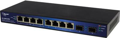 ALLNET 4xPoE/4xLAN/2xSFP Port Gigabit Switch smart managed 16 Gbps 4-Port HTTPS HTTP TCP/IP Duplex V Produktbild 4