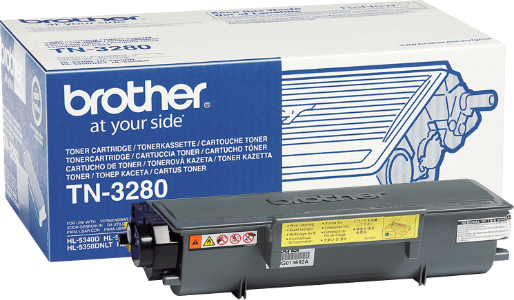 BROTHER TN3280 Schwarz Tonerpatrone Produktbild 2