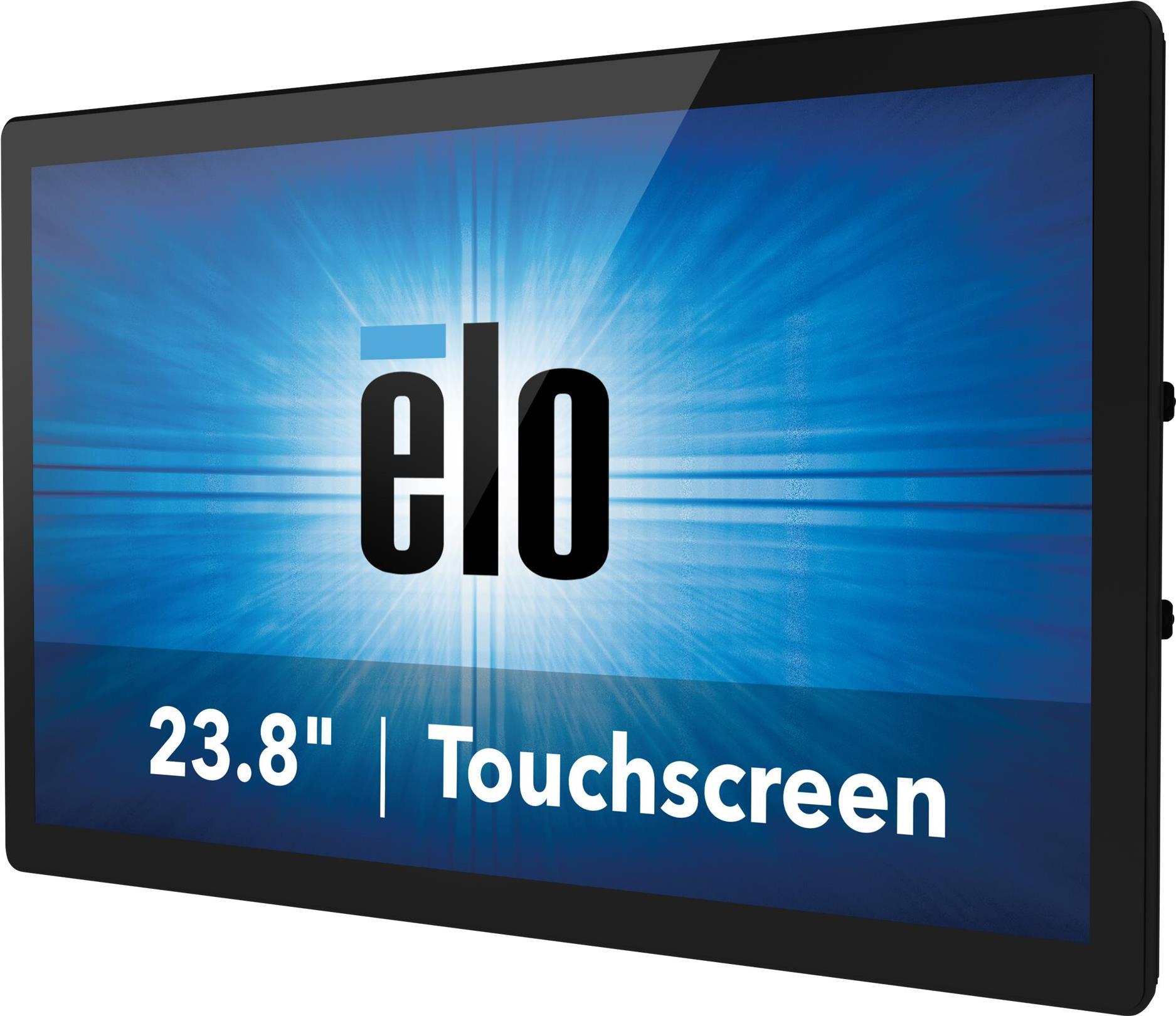 ELO TOUCH Elo 2494L - LED-Monitor - 60.5 cm (23.8"") - offener Rahmen - Touchscreen - 1920 x 1080 Full HD (1080p) @ 60 Hz - 250 cd/m² - 3000:1 - 16 ms - HDMI, VGA, DisplayPort - Schwarz Produktbild 3