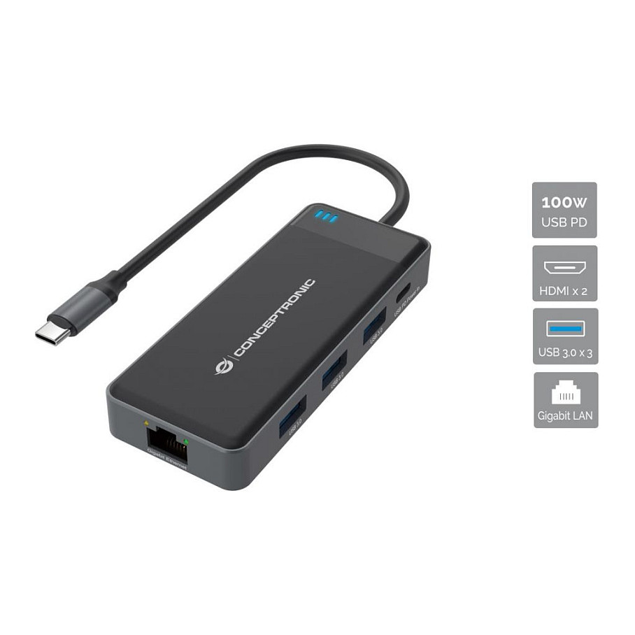 CONCEPTRONIC 3xUSB3.0 0.25 gr Produktbild 4