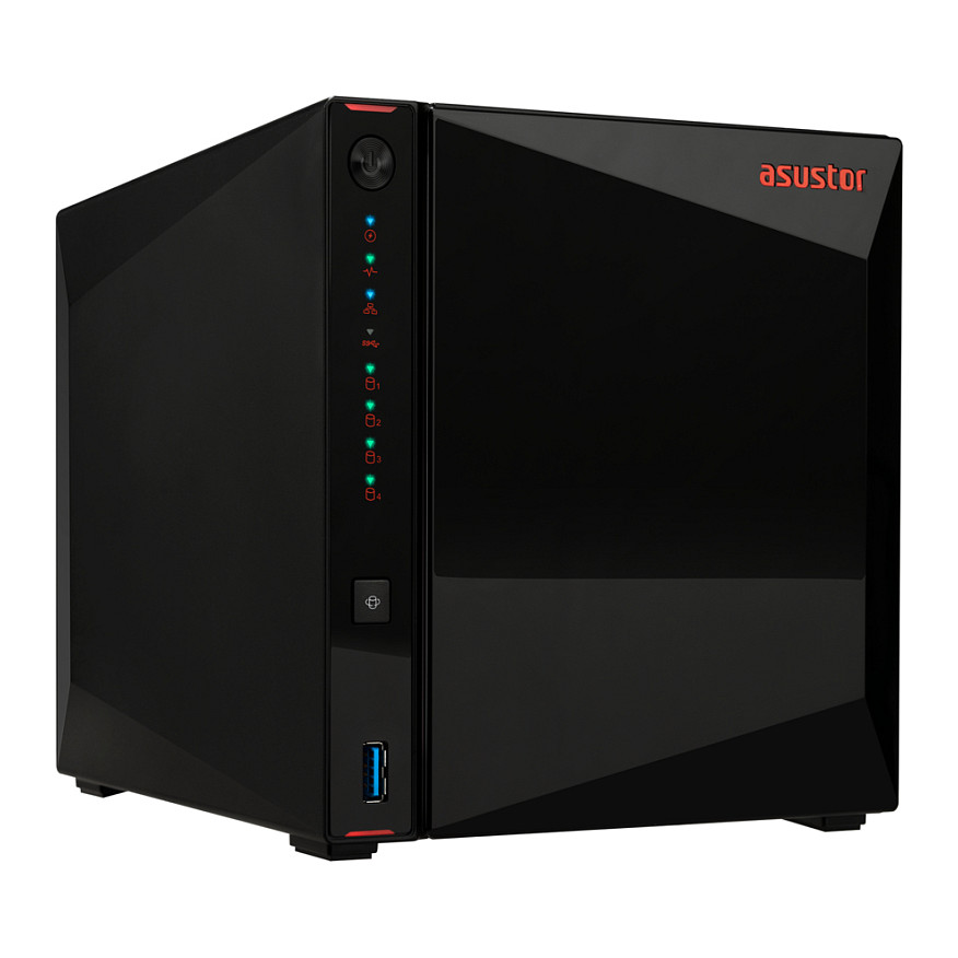 ASUSTOR AS5404T Nimbustor 4 Gen 2 NAS System 4-bay Produktbild