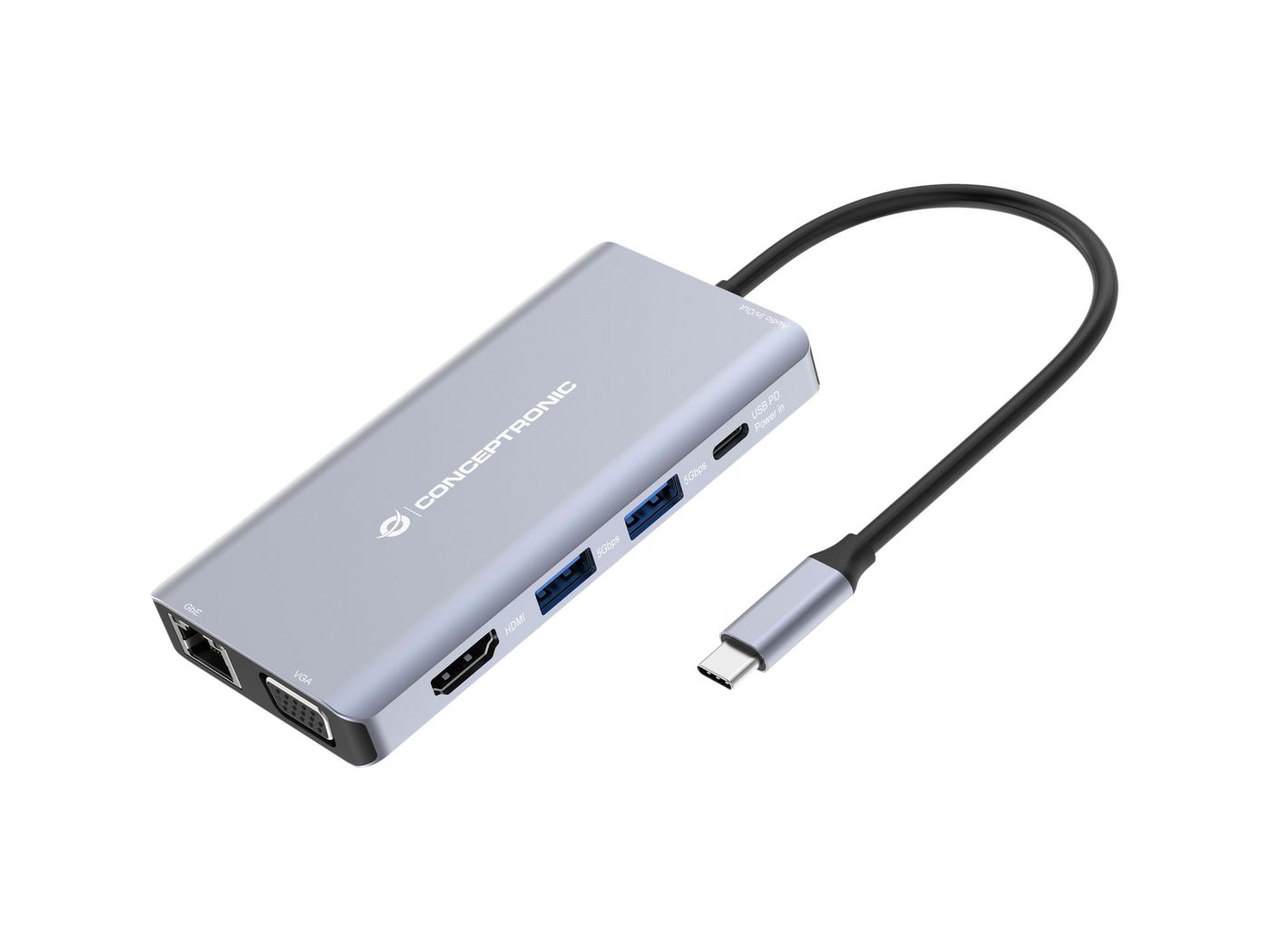 CONCEPTRONIC 100WPD 10-in-1 0.25m Produktbild 4