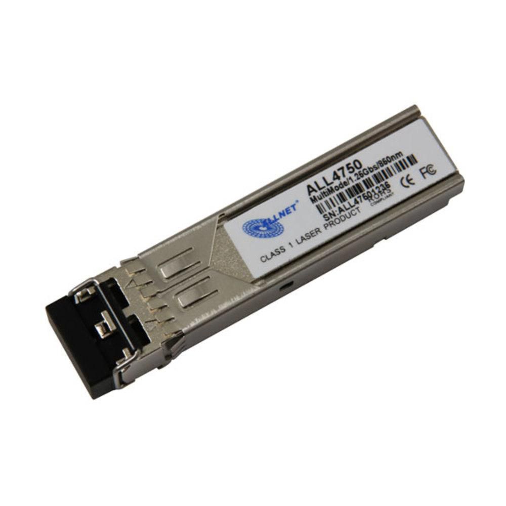 ALLNET ALL4750 - SFP (Mini-GBIC)-Transceiver-Modul - 1GbE - 1000Base-SX - LC Multi-Mode - 850 nm Produktbild 2