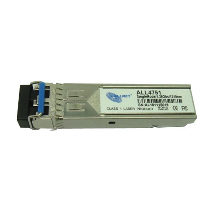 ALLNET ALL4751 - SFP (Mini-GBIC)-Transceiver-Modul - 1GbE, Fibre Channel - 1000Base-LX - LC Single-Modus - bis zu 10 km - 1310 nm Produktbild 3