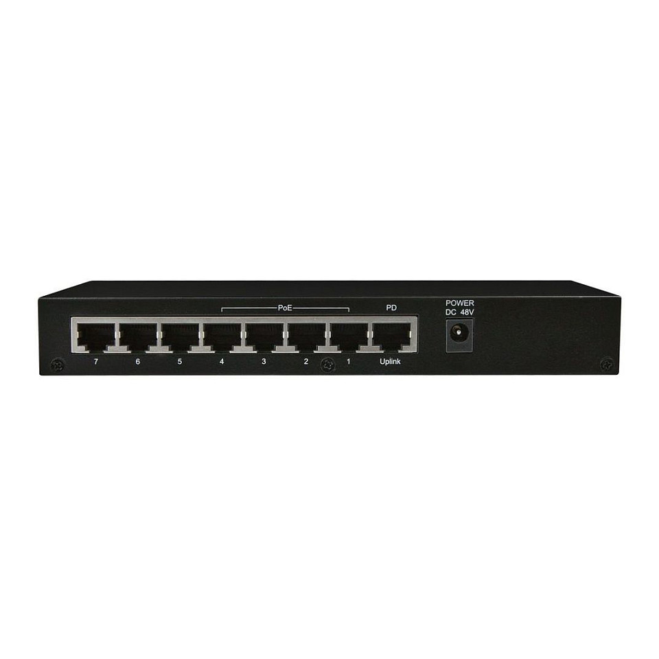 ALLNET ALL-SG8208PD ungemanaged 10G Ethernet (100/1000/10000) Energie Über Ethernet (PoE) Unterstütz Produktbild 2