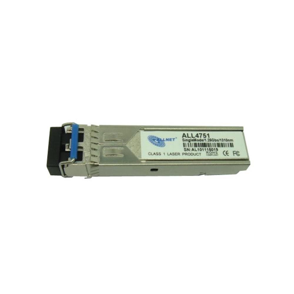 ALLNET ALL4751 - SFP (Mini-GBIC)-Transceiver-Modul - 1GbE, Fibre Channel - 1000Base-LX - LC Single-Modus - bis zu 10 km - 1310 nm Produktbild 2