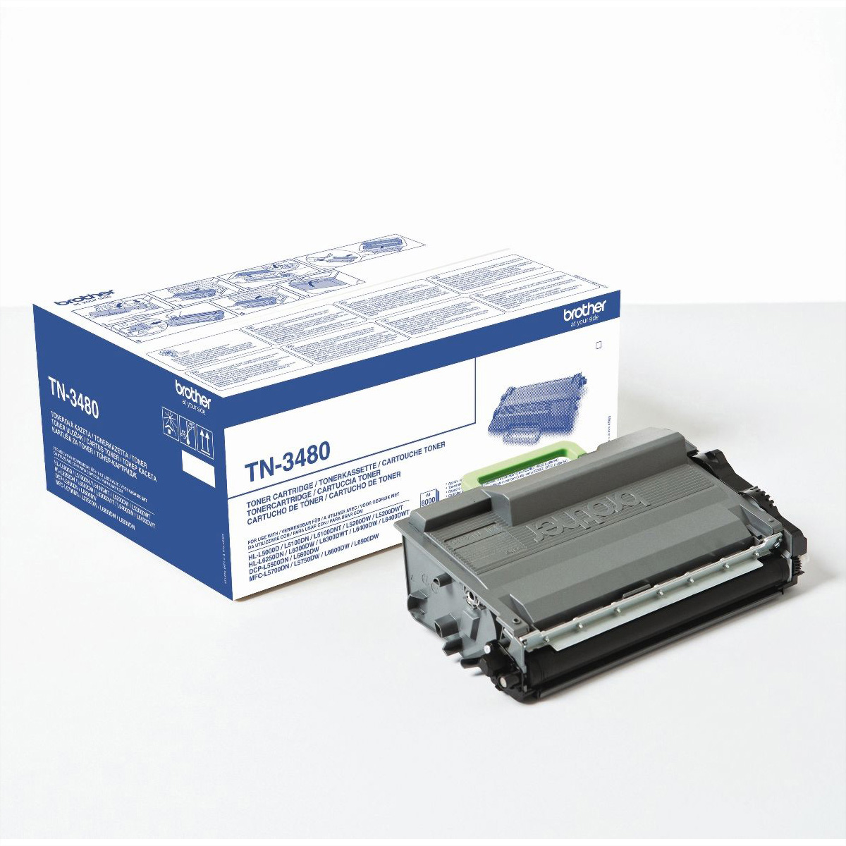 BROTHER TN3480 Schwarz Tonerpatrone Produktbild 4