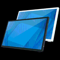 ELO TOUCH Elo 2470L - LCD-Monitor - 61 cm (24"") (23.8"" sichtbar) - Touchscreen - 1920 x 1080 Full HD (1080p) @ 60 Hz - 250 cd/m² - 1000:1 - 16 ms - HDMI, VGA, DisplayPort - Lautsprecher - Schwarz Produktbild 2