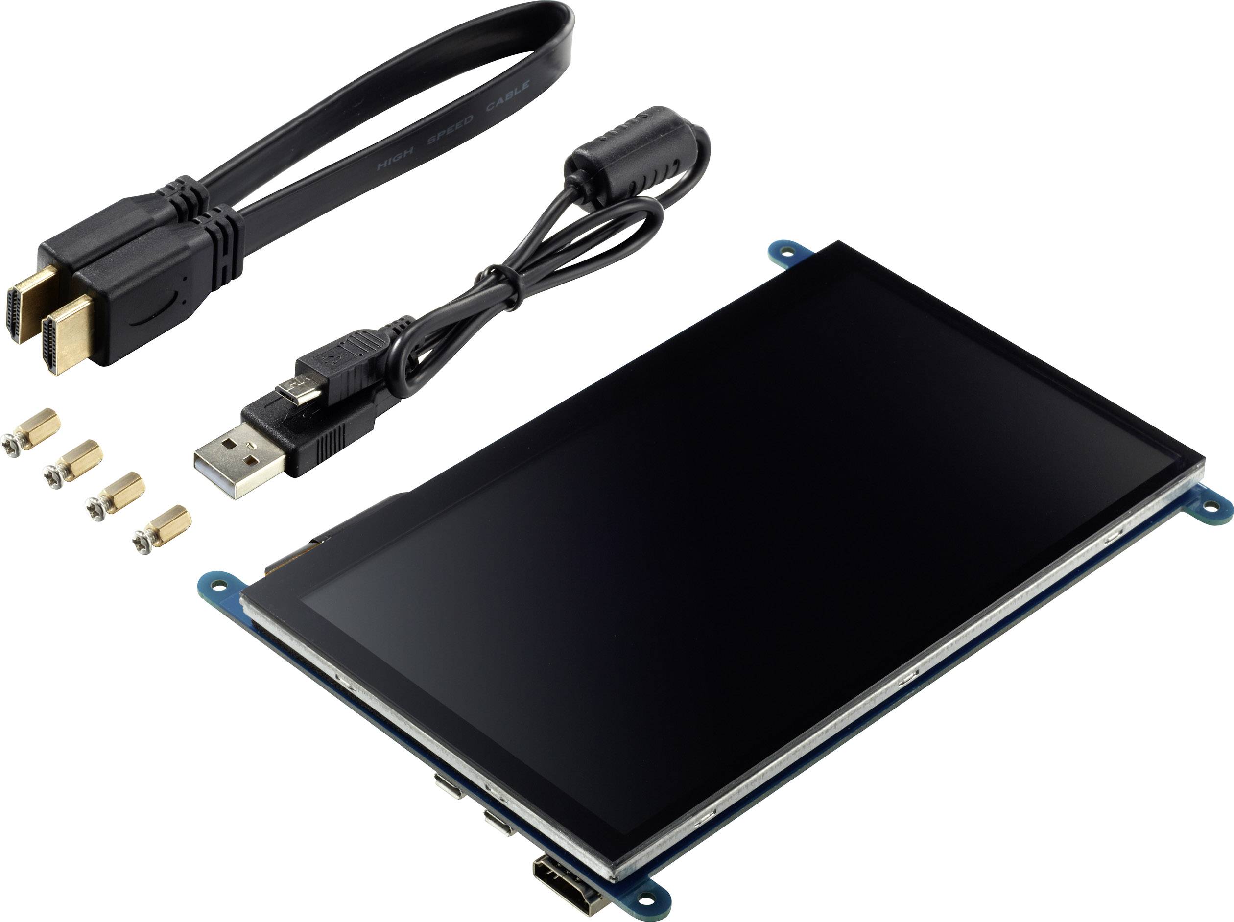 CONRAD 78 cm (7) Touchscreen für Raspberry Pi- 800 x 480"" Produktbild