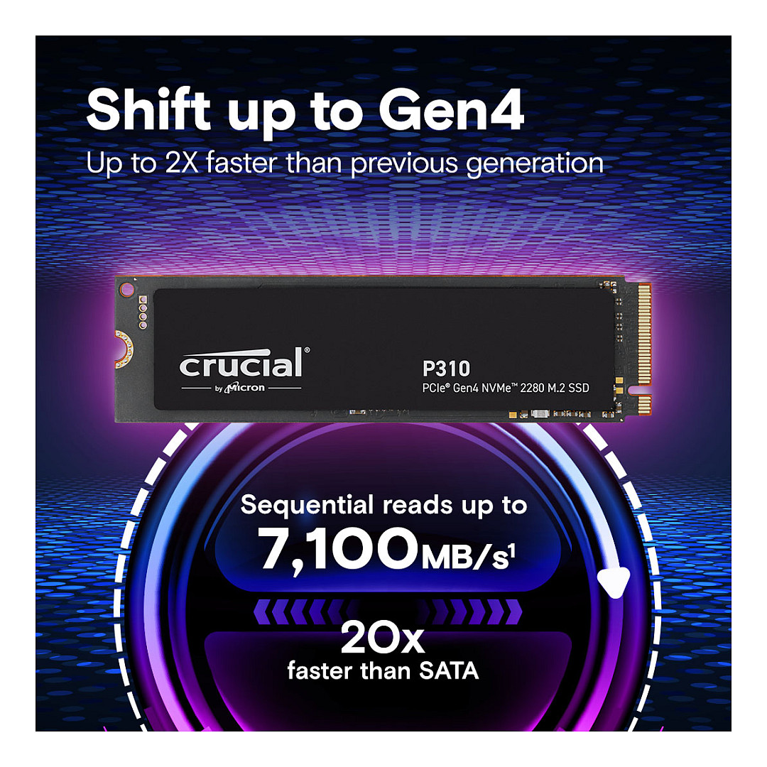 CRUCIAL P310 1TB Produktbild 2