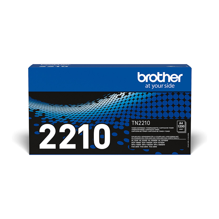 BROTHER TN2210 1 Schwarz Tonerpatrone Produktbild 2