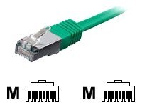 equip - Patch-Kabel - RJ-45 (M) zu RJ-45 (M) - 15 m - FTP - CAT 6a - geformt - grün Produktbild