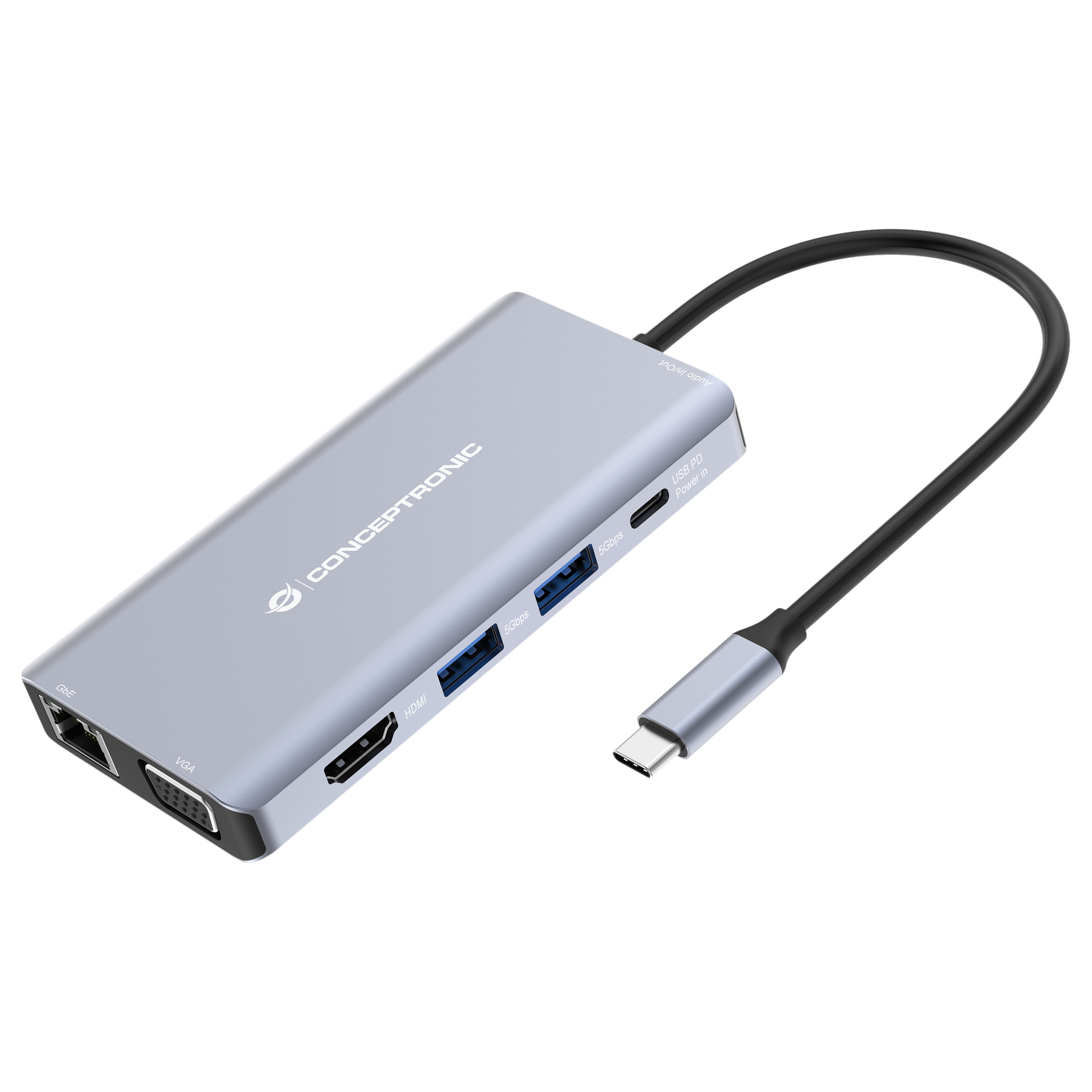 CONCEPTRONIC 100WPD 10-in-1 0.25m Produktbild 3