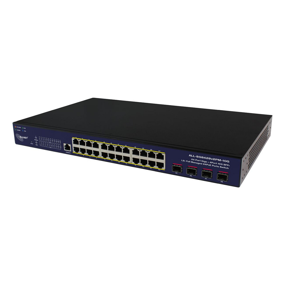 ALLNET Switch smart managed Layer2 28 Port Produktbild 2