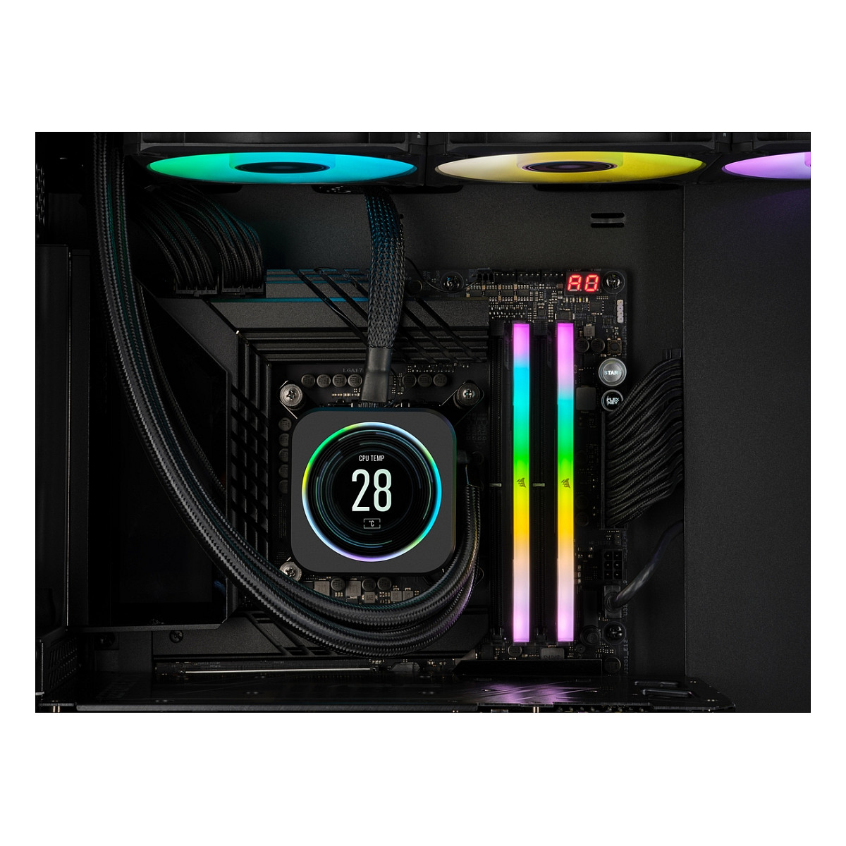 CORSAIR VENGEANCE RGB 32GB Kit (2x16GB) Produktbild 2