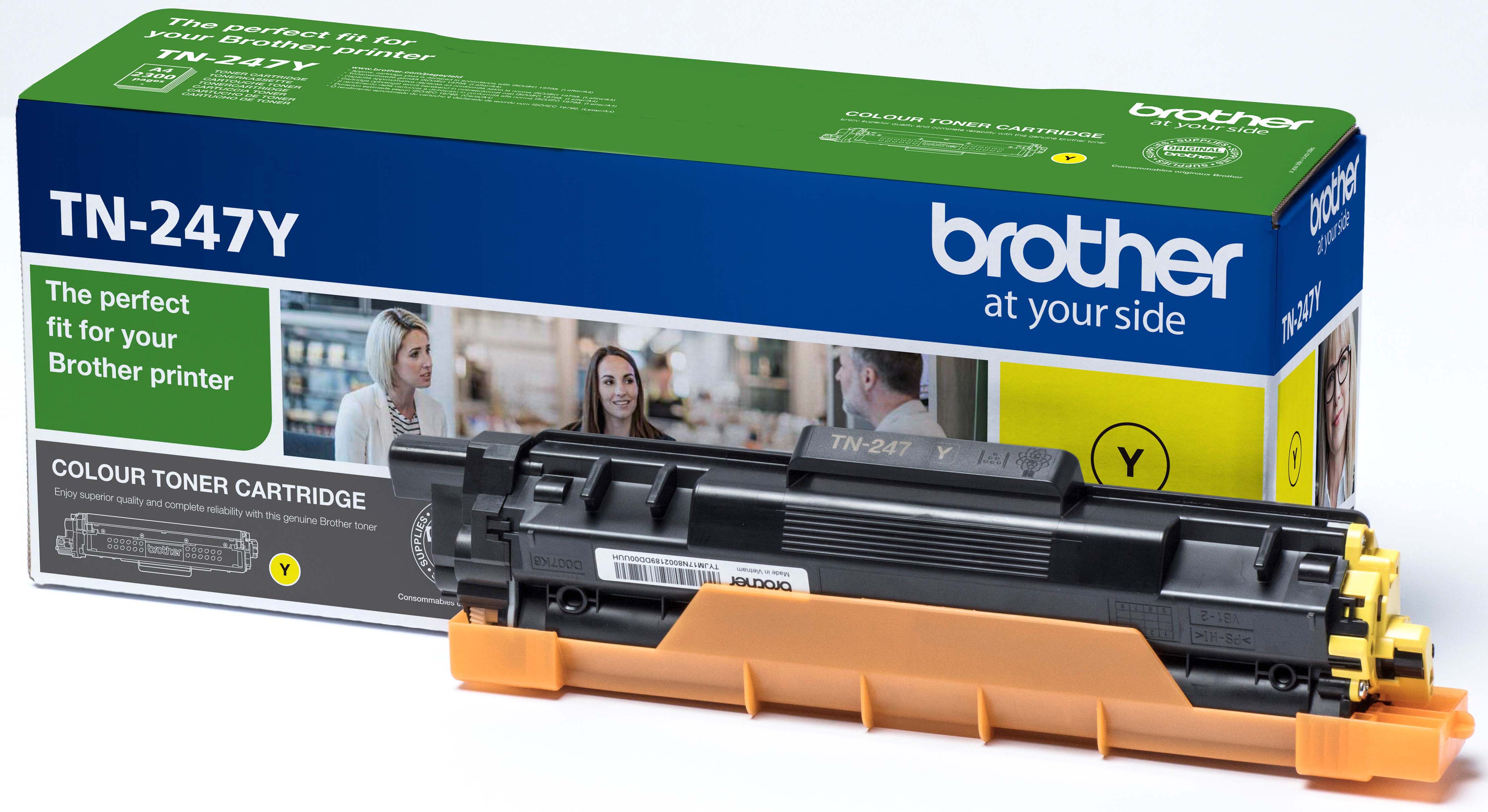 BROTHER Jumbo-Toner Gelb (ca. 2.300 Seiten gemäß ISO/IEC19798) Produktbild 2