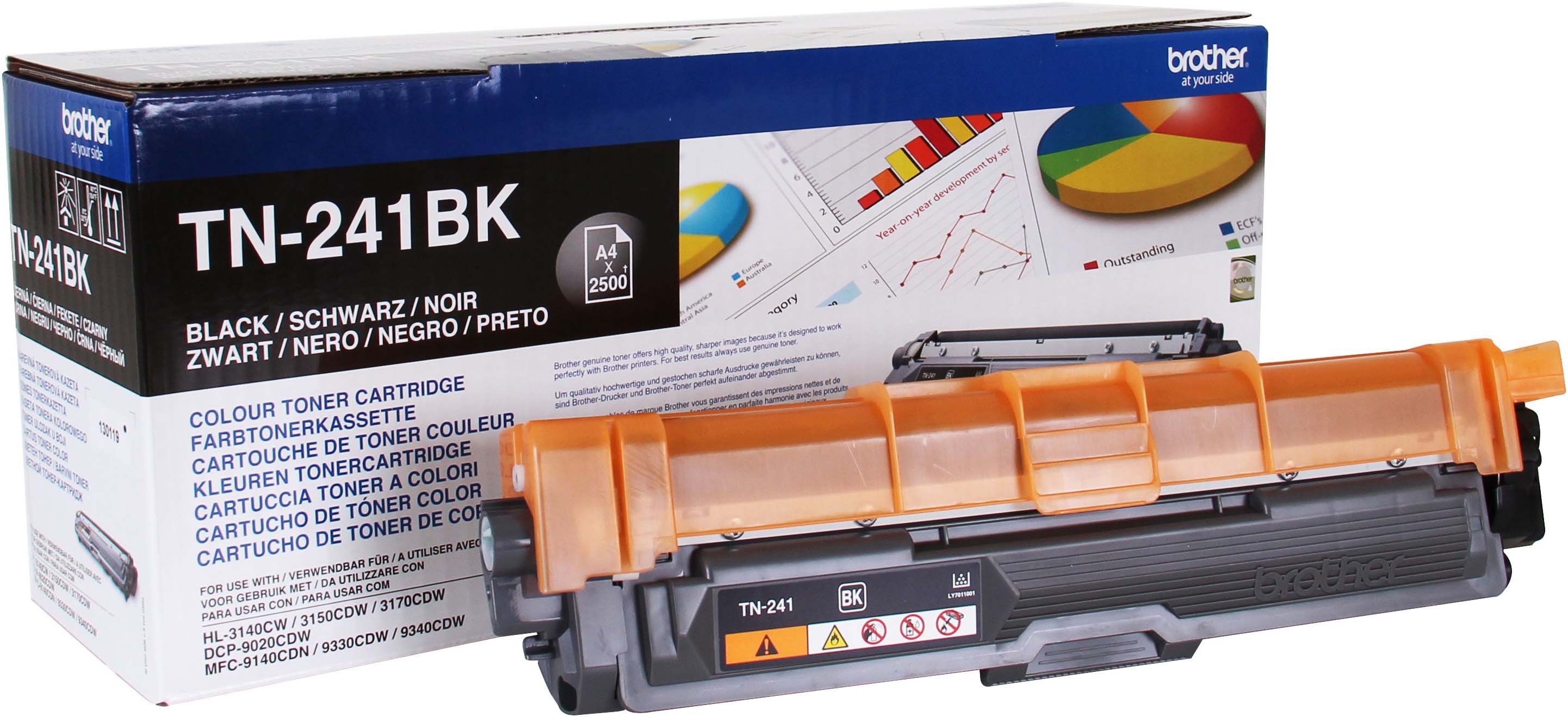 BROTHER TN241BK Schwarz Tonerpatrone Produktbild 4