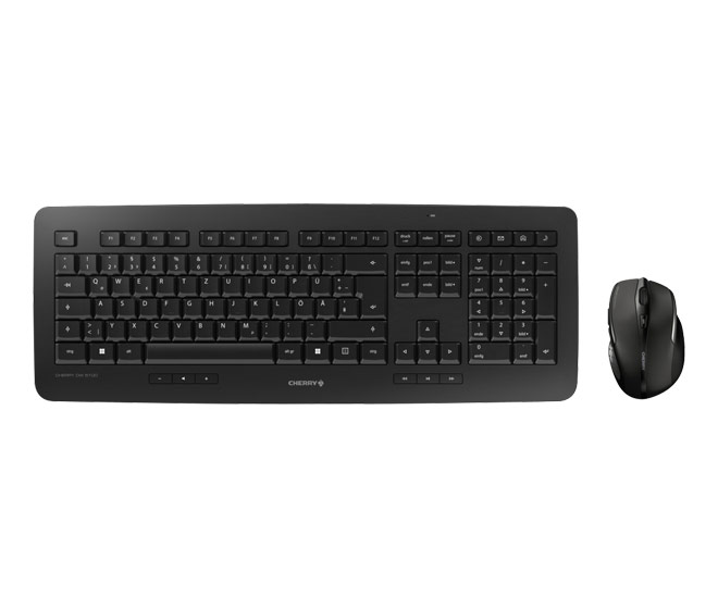 CHERRY DW 5100 Keyboard and Mouse Set black USB (DE) Produktbild 2
