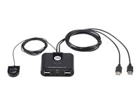 ATEN 2 port USB 2.0 Peripheral Switch Produktbild