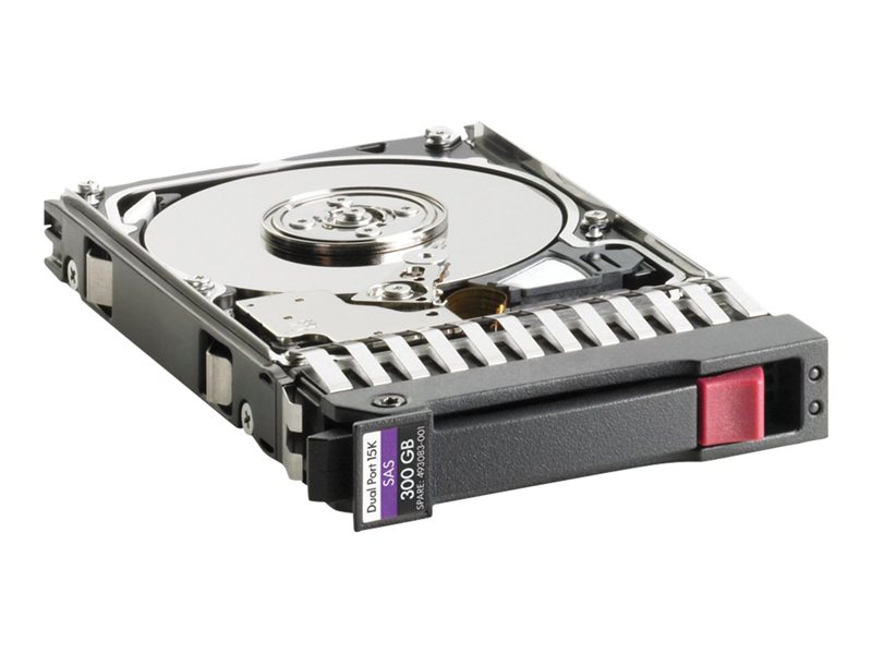 HP ENTERPRISE HPE Dual Port Enterprise - Festplatte - 300 GB - Hot-Swap - 2.5"" SFF (6.4 cm SFF) - SAS - 10000 rpm Produktbild 3