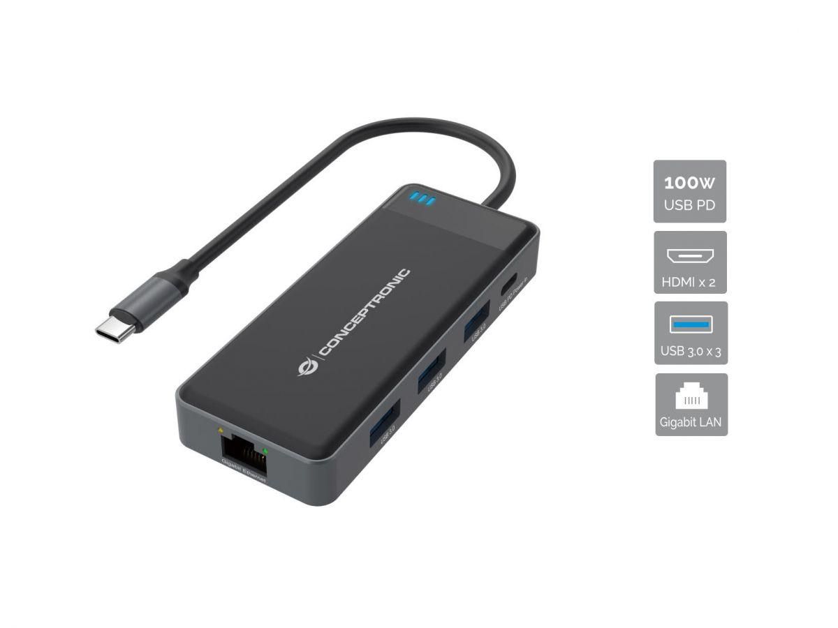 CONCEPTRONIC 3xUSB3.0 0.25 gr Produktbild 3