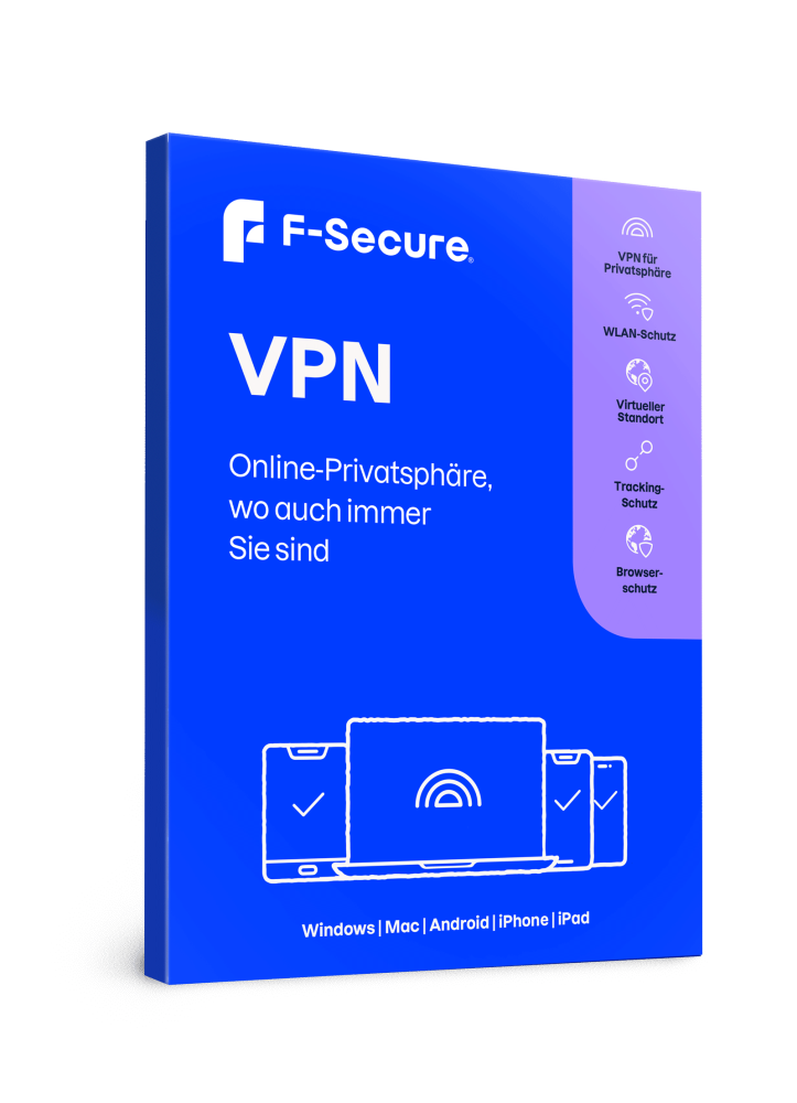 F-SECURE ESD VPN 1 Year 5 Devices Produktbild