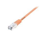 equip - Patch-Kabel - RJ-45 (M) zu RJ-45 (M) - 20 m - SFTP - CAT 6 - halogenfrei, geformt, verseilt - orange Produktbild