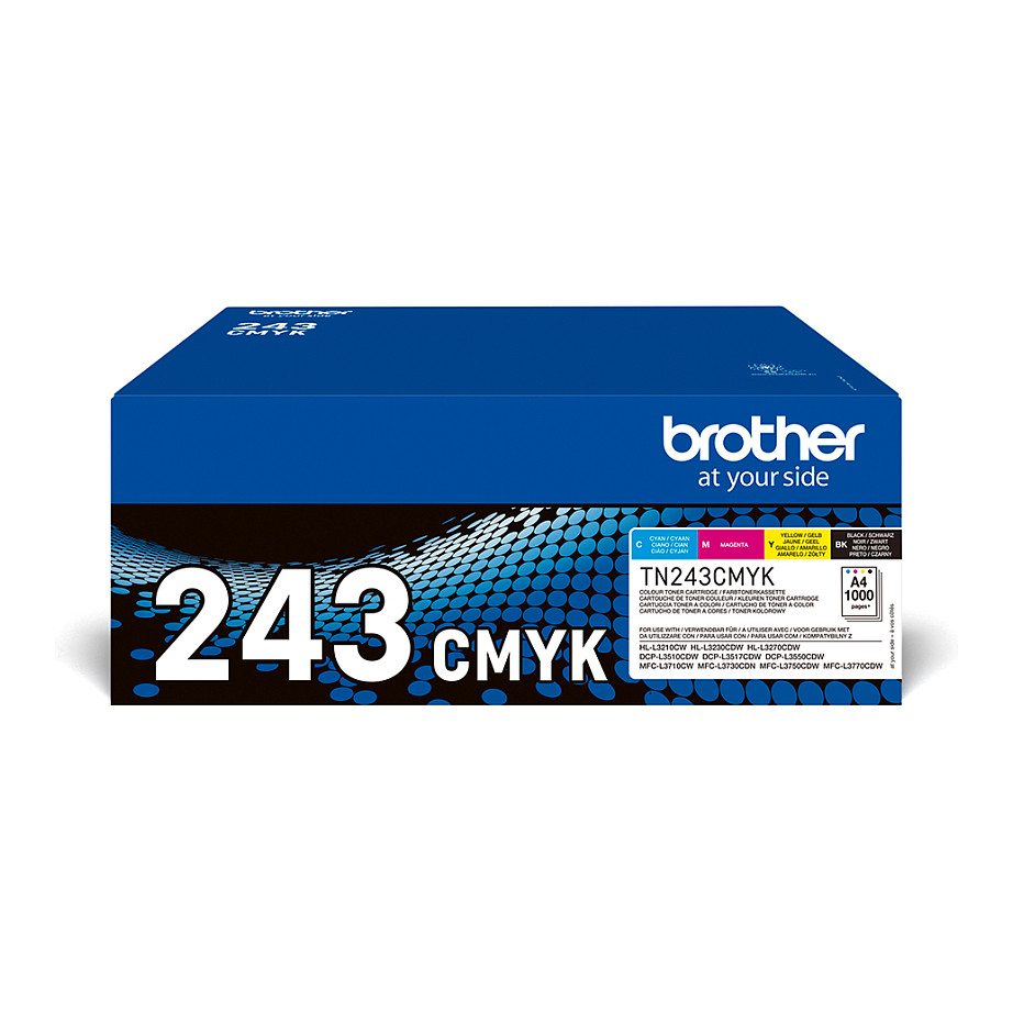 BROTHER Multipack 4-Farben (je Farbe ca. 1.000 Seiten gemäß ISO/IEC19798) Produktbild 2