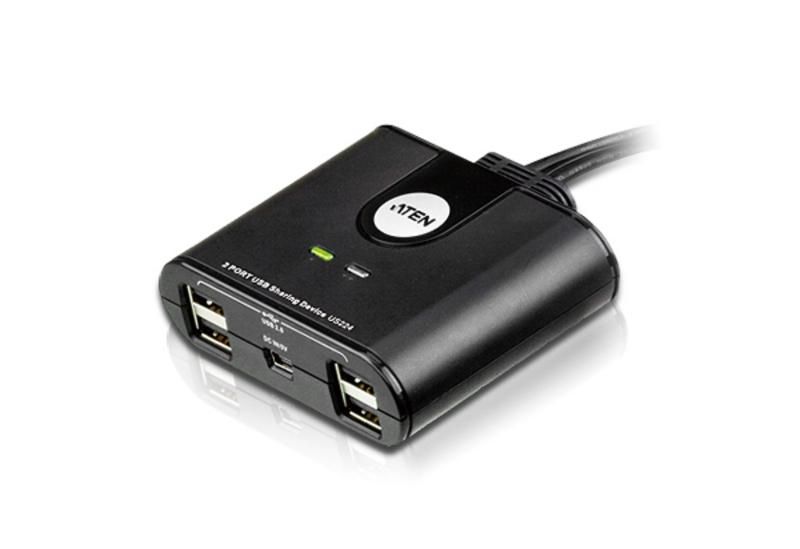 ATEN 2 port USB 2.0 Peripheral Switch Produktbild 4