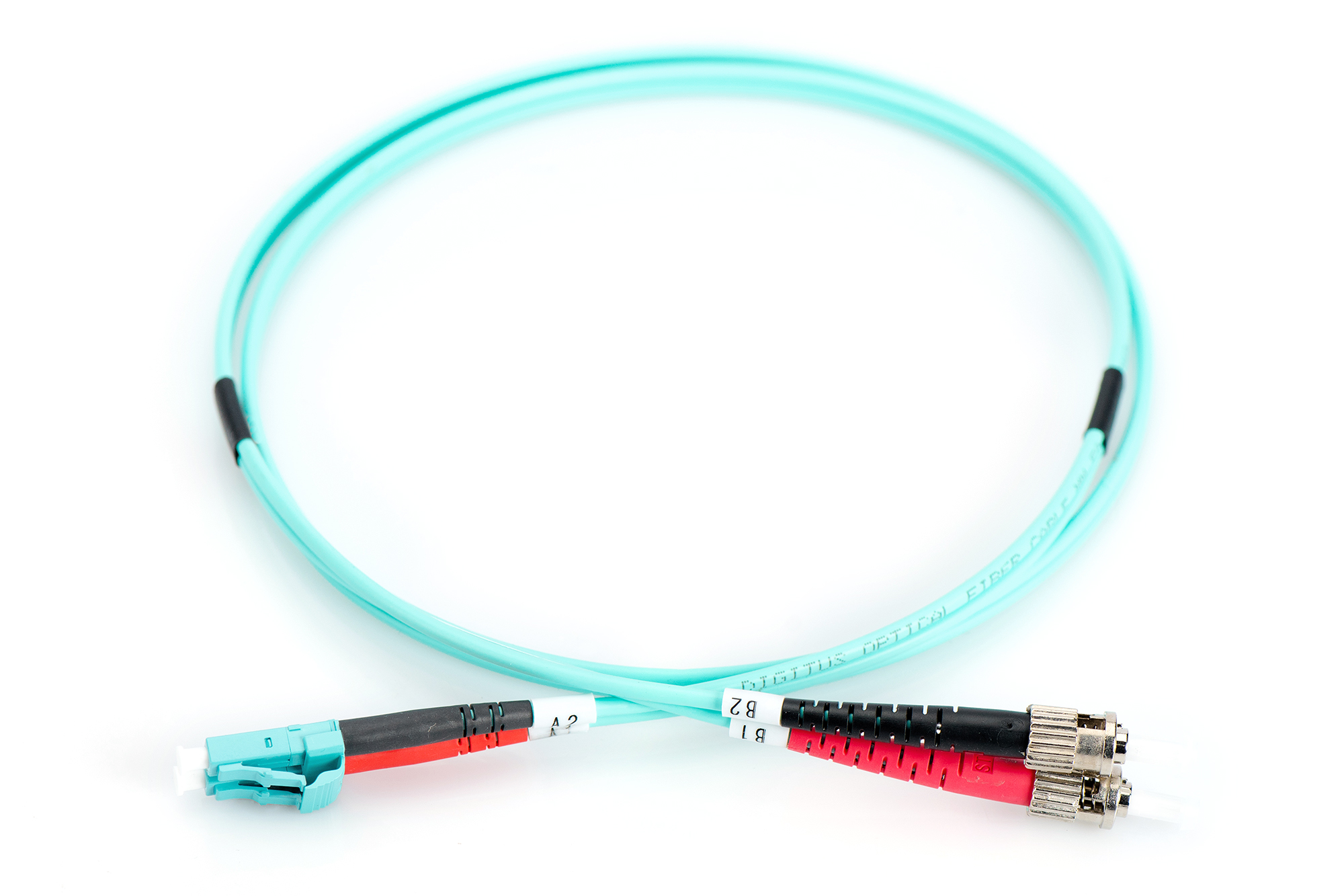DIGITUS LWL Patchkabel LC/ST 50/125um 10m Produktbild 4