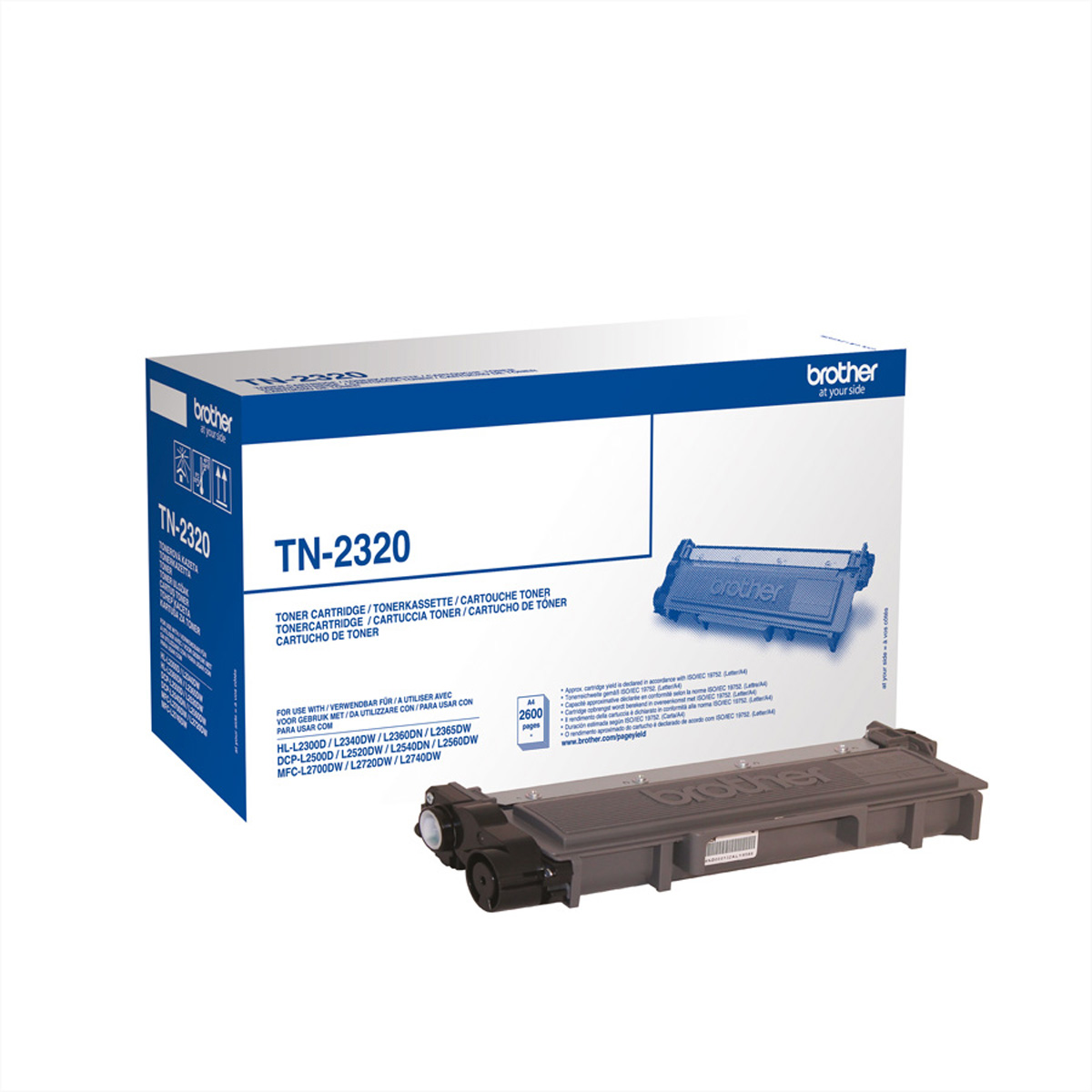 BROTHER TN2320 Schwarz Tonerpatrone Produktbild 4