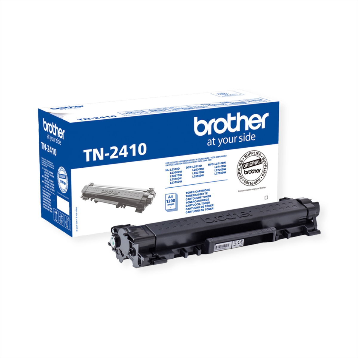 BROTHER TN2410 Schwarz Tonerpatrone Produktbild 2