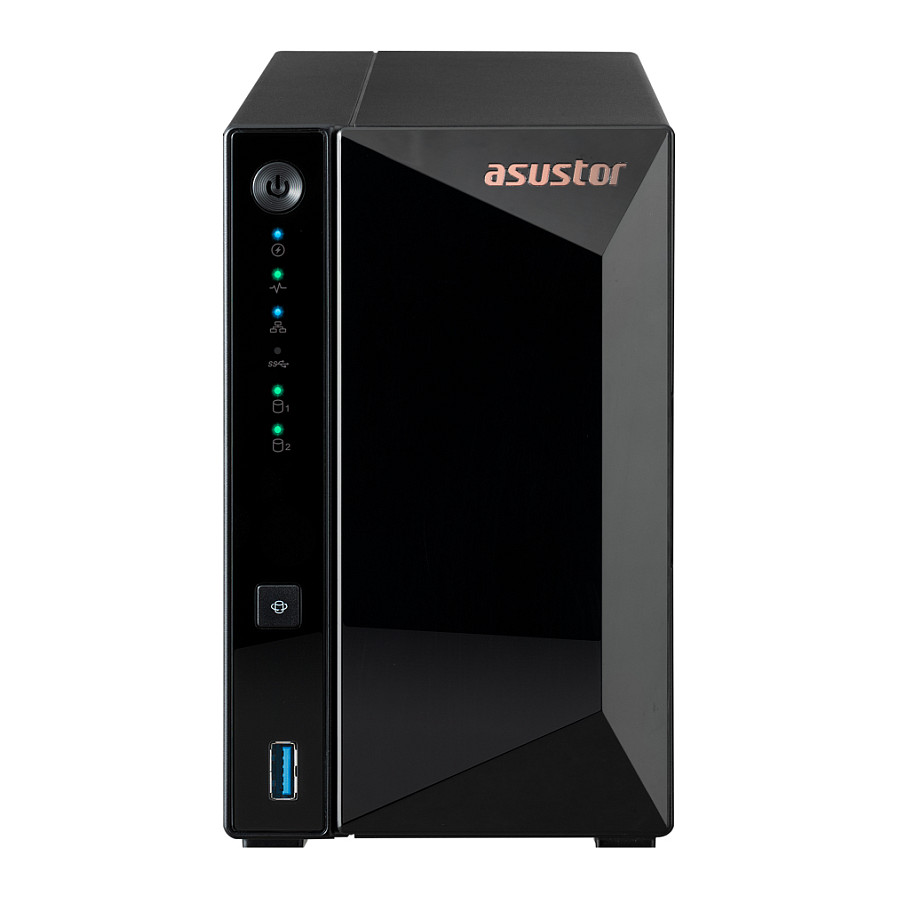ASUSTOR AS3302T v2 Drivestor 2 PRO Gen 2 NAS System 2-bay Produktbild 2
