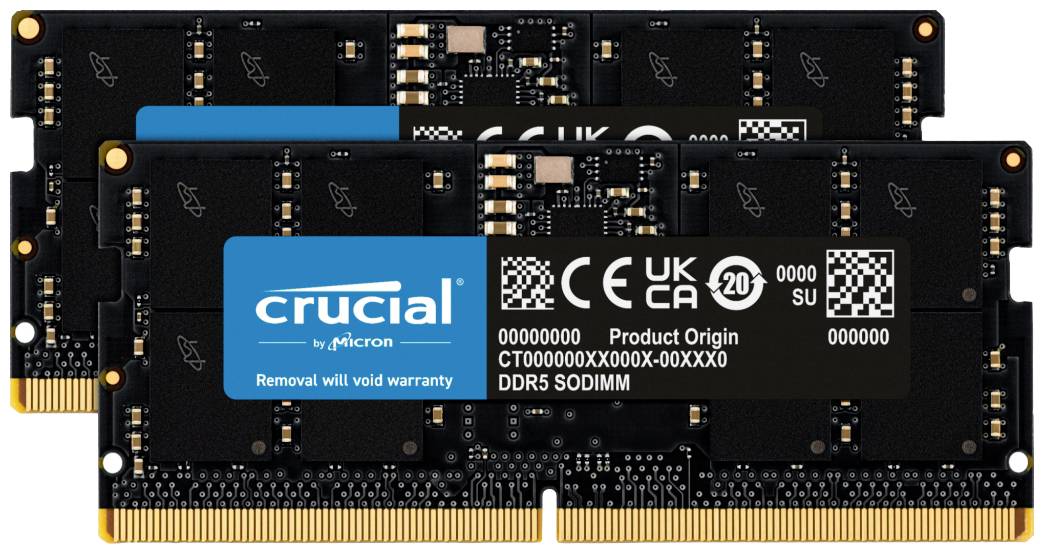 CRUCIAL CT2K16G56C46S5 32GB Kit (2x16GB) Produktbild 2