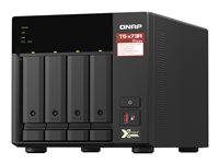 QNAP TS-473A - NAS-Server - 4 Schächte - SATA 6Gb/s - RAM 8 GB - 2.5 Gigabit Ethernet Produktbild